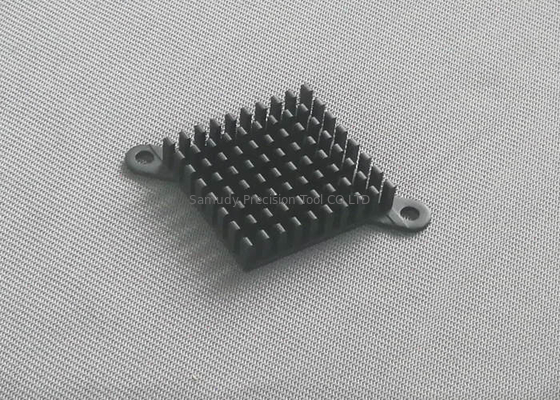 Heat Sink CNC Machined Aluminum Parts Chromate Plating Aluminum 6061