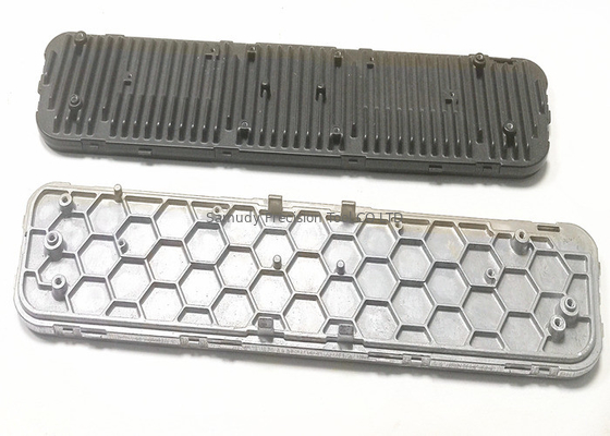 Auto CNC Machined Aluminum Parts Sandblasting Surface By Die Casting