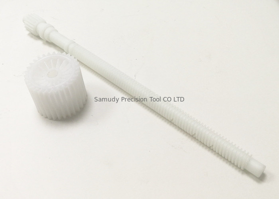POM Gear Plastic Injection Molding Parts Nature Color Texture Surface