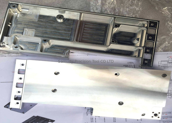 Shielding Cover CNC Machining Metal Parts High Precision Shot Blasting