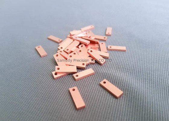 C11000 CNC Machined Aluminum Parts Heat Sink Tempering Heat Treatment