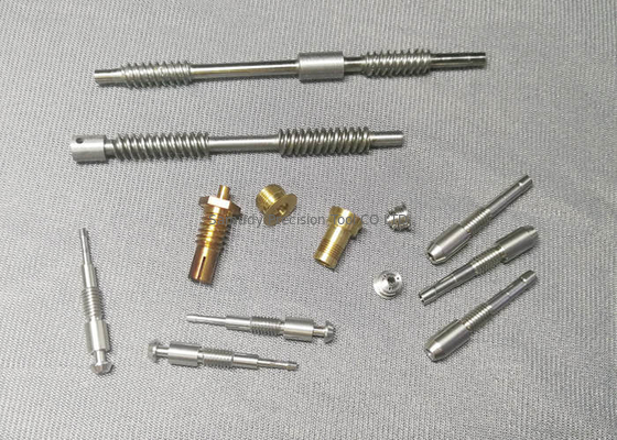 Industrial High Precision Machined Parts Threaded