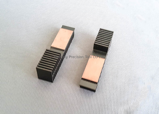 CNC Machining Metal Parts Copper Skiving Fin Heat Sink for Server