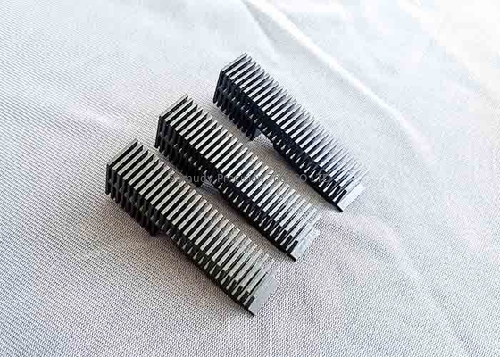 CNC Machining Metal Parts Black Heatsink Cooler Pure Aluminum Copper Heat Sink