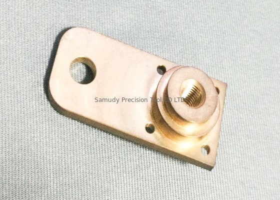 Connector Blok Cnc Precision Machining Parts Leaser Cutting Polish Surface