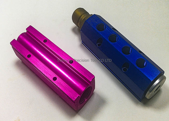Sturdy CNC Machining Brass Parts Two Screw Terminal With Nicked Plated