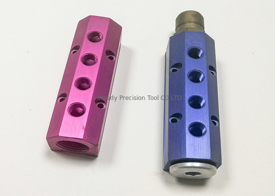 Sturdy CNC Machining Brass Parts Two Screw Terminal With Nicked Plated