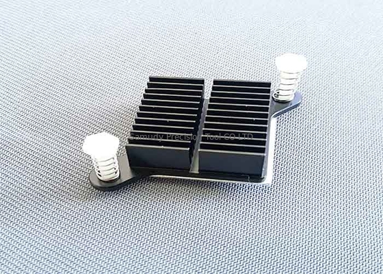 Aluminum CNC Machining Metal Parts Heat Sink Base With Nickel Plating