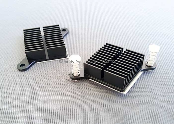 Nickel Plating Cnc Precision Components Zipper Fin Heat Sink For Equipment