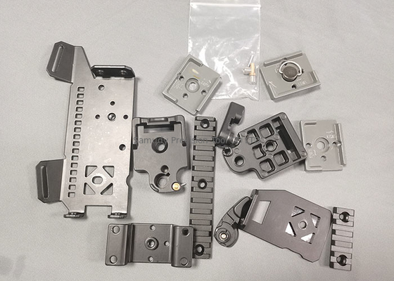 Zinc Plating 0.05mm Tolerance 1000mm Thick Metal Stamped Parts OEM