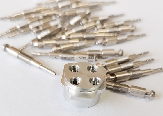 4 Axis SUS304 SUS316 0.05mm Stamping CNC Turning Parts