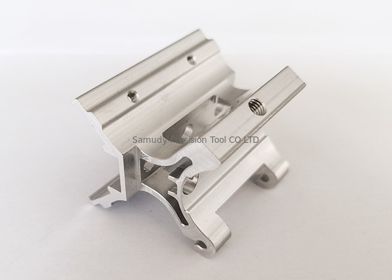 Drawbench CNC Machined Aluminum Parts Passivation Brushing Al6063