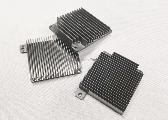 Electroplating Aluminum CNC Machining Parts Sandblasting 0.01mm Tolerance