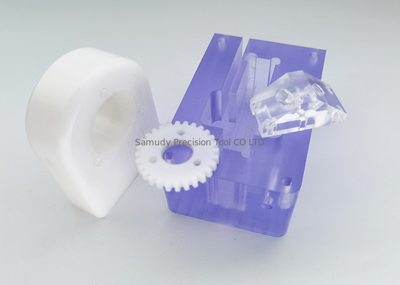 Rapid Prototyping CNC Turned Parts Delrin POM CNC Machining Parts 0.02mm Tolerance