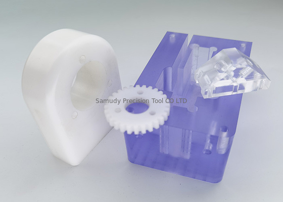 Rapid Prototyping CNC Turned Parts Delrin POM CNC Machining Parts 0.02mm Tolerance