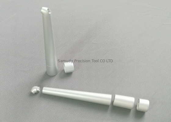 5 Axis CNC Machined Aluminum Parts , Laser Pen Accessories Zinc Plating